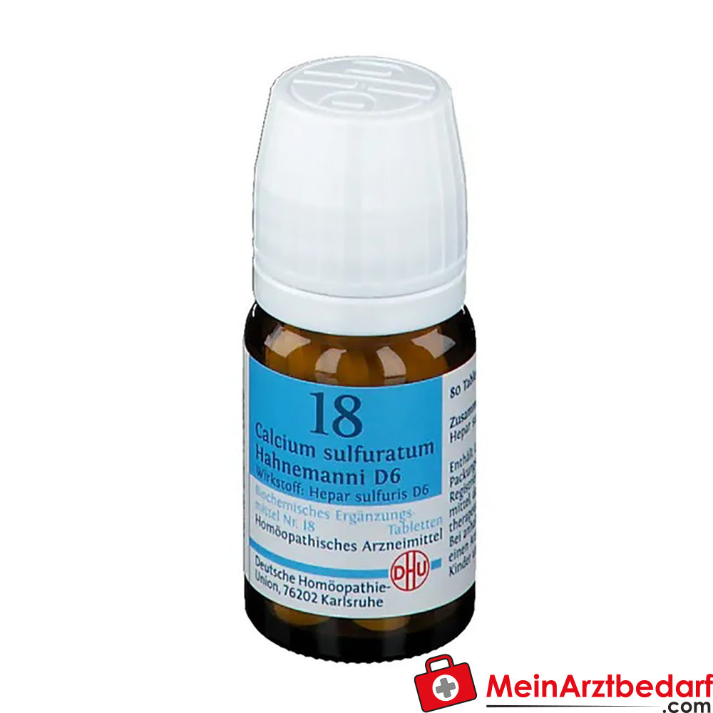 DHU Biochemie 18 Calcium sulfuratum D6.