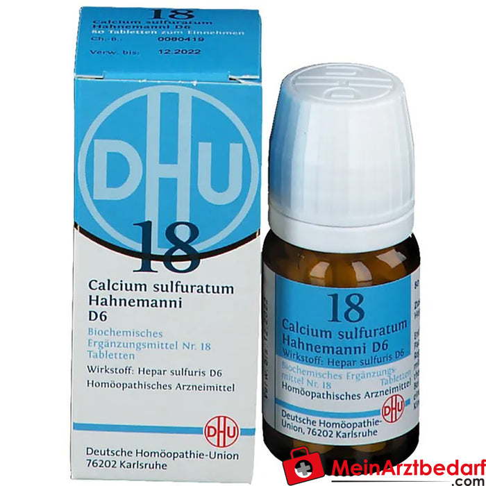 DHU Biochemistry 18 Calcium sulfuratum D6