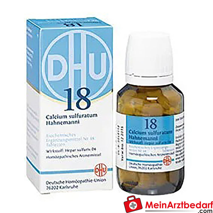 DHU Bioquímica 18 Calcium sulphuratum D12