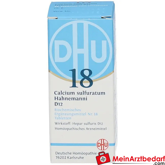 DHU Bioquímica 18 Calcium sulphuratum D12