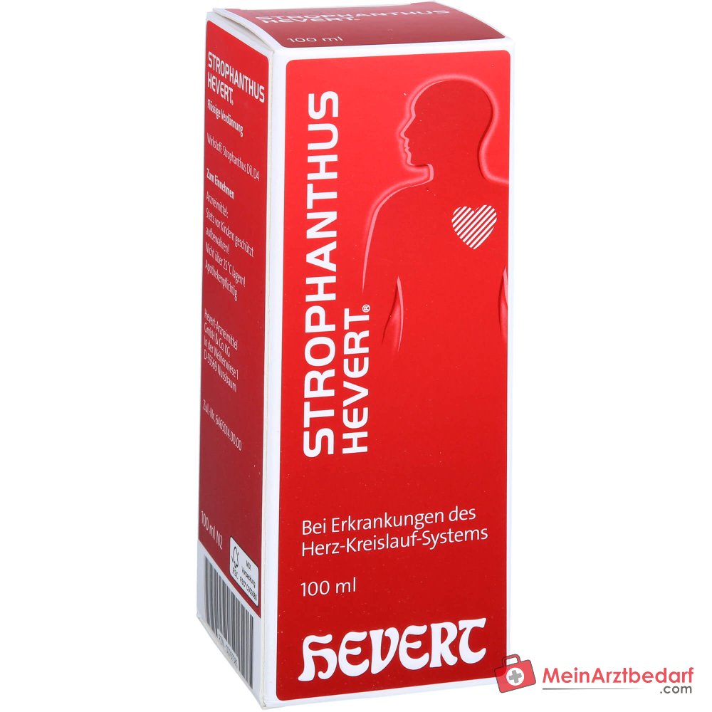 Hevert Strophanthus gratus D4 gouttes, 100 ml