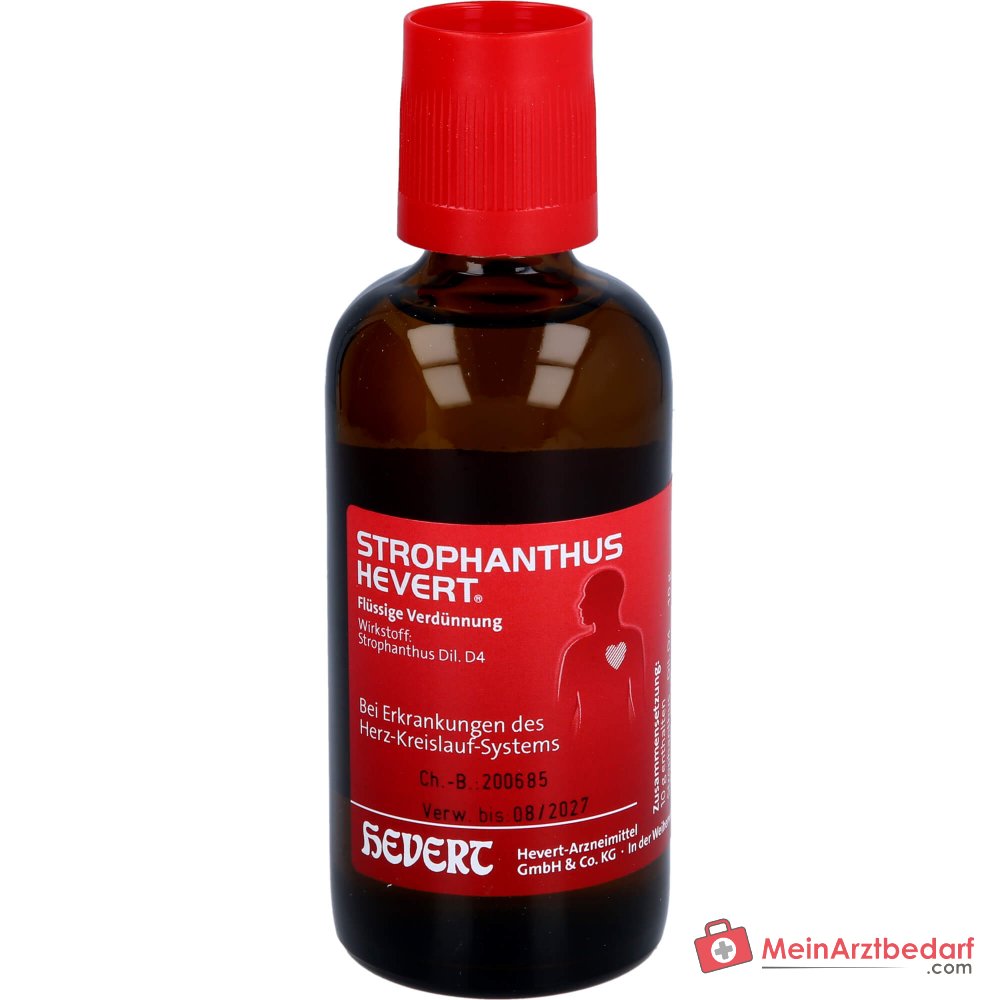 Hevert Strophanthus gratus D4 gouttes, 100 ml