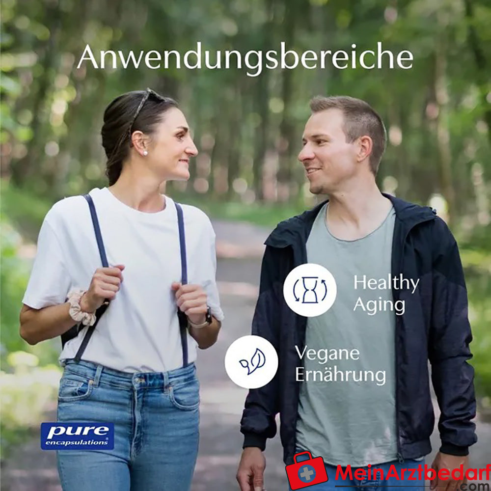 Pure Encapsulations® Reduziertes Glutathion, 60 St..