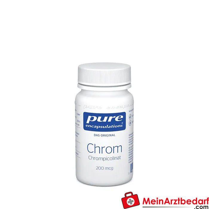 Pure Encapsulations® Chrome (picolinate de chrome) 200mcg, 60 pcs.