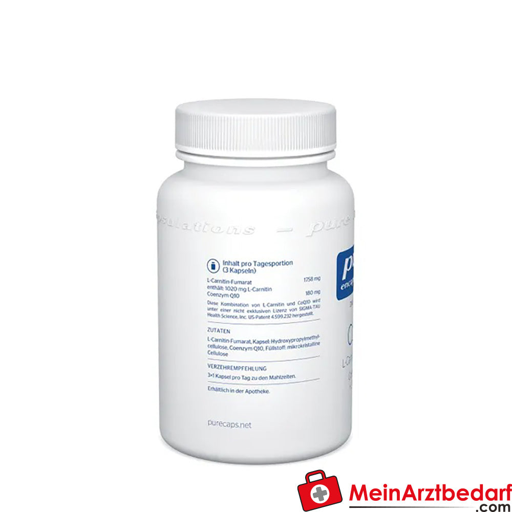 Pure Encapsulations® Coq10 L-carnitin Fumarat.