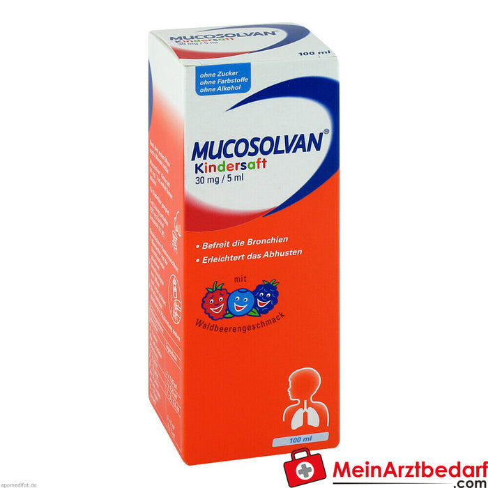 Mucosolvan jus pour enfants 30mg/5ml