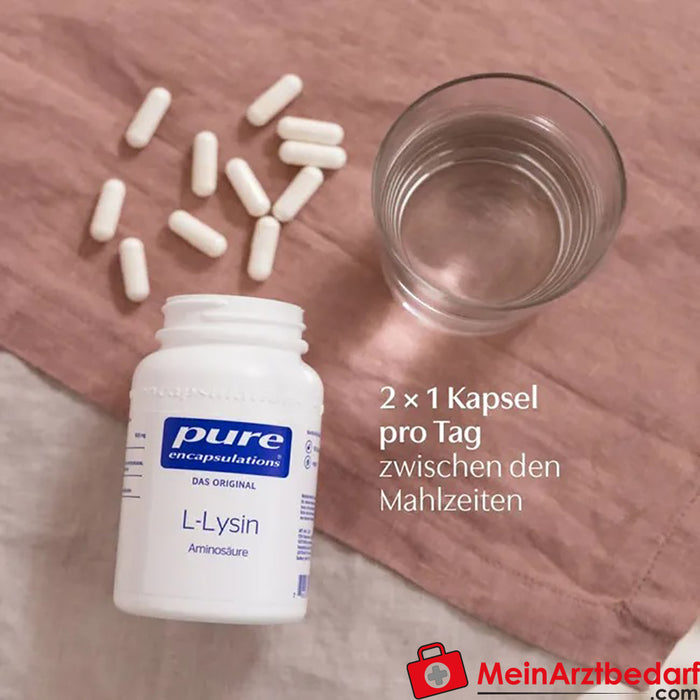 Pure Encapsulations® L-lysin, 90 St.