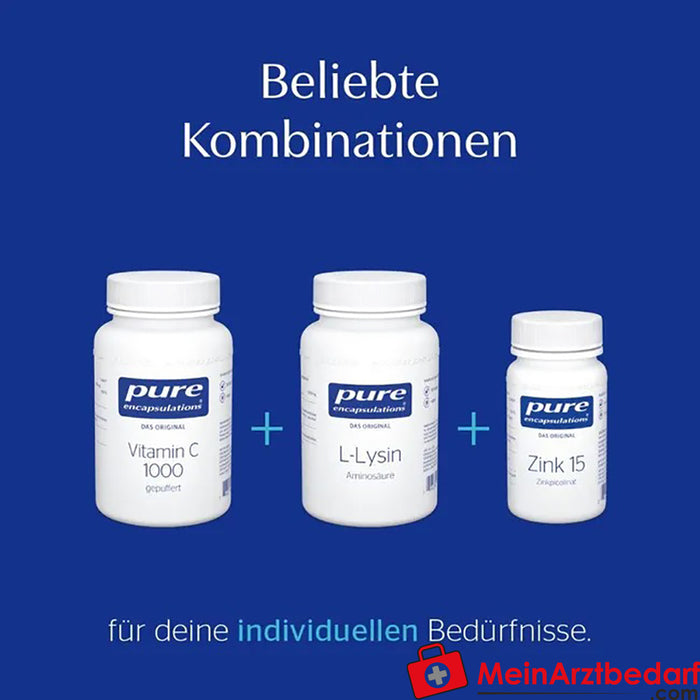 Pure Encapsulations® L-lizyna, 90 szt.