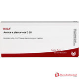 WALA Arnica e planta tota D20 Arnica montana Ampollas, 10 x 1 ml