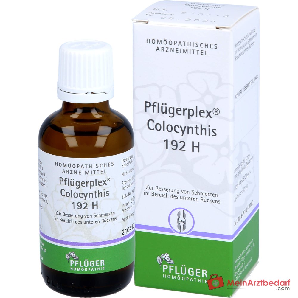 Pflügerplex Colocynthis 192 H Colocynthis D4 homöopathische Tropfen