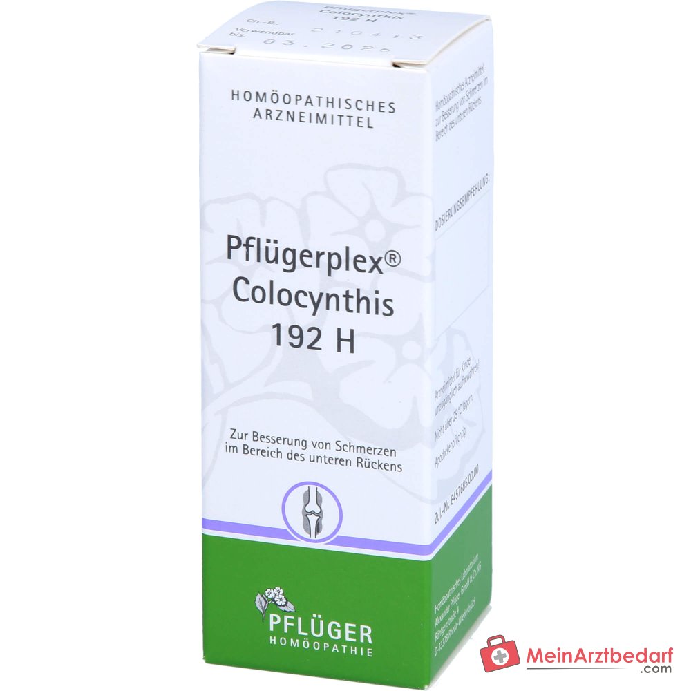 Pflügerplex Colocynthis 192 H Colocynthis D4 homöopathische Tropfen