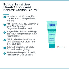Eubos Sensitive Hand-Repair und Schutz Creme, 75 ml.