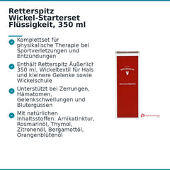 Retterspitz Wickel-Starterset mit Äußerlich Flüssigkeit, 1 Stück.