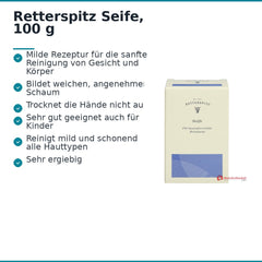 Retterspitz Seife, 100 g.