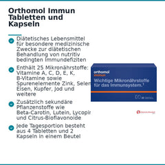 Orthomol Immun, 30 Tagesportionen.