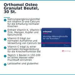 Orthomol Osteo Granulat Beutel, 30 St..