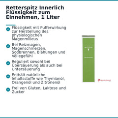 Retterspitz Innerlich Flüssigkeit zum Einnehmen, 1 Liter.