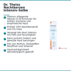 Dr. Theiss Nachtkerzen Intensiv-Salbe fettend Nachtkerzenöl / Urea Salbe, 50 g.