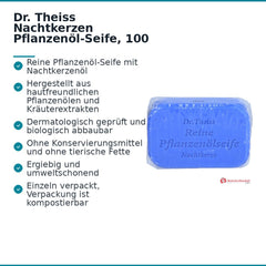 Dr. Theiss Nachtkerzen Pflanzenöl-Seife mit Nachtkerzenöl, 100 g.