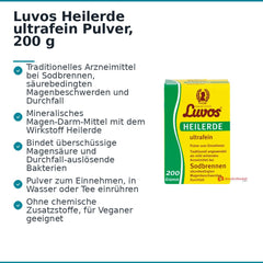Luvos Heilerde ultrafein Pulver, 200 g.