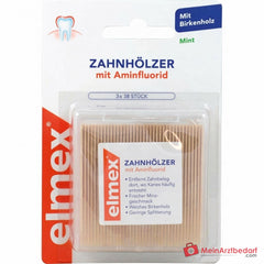 elmex Zahnhölzer Aminfluorid Interdentalpflege, 3x38 St..