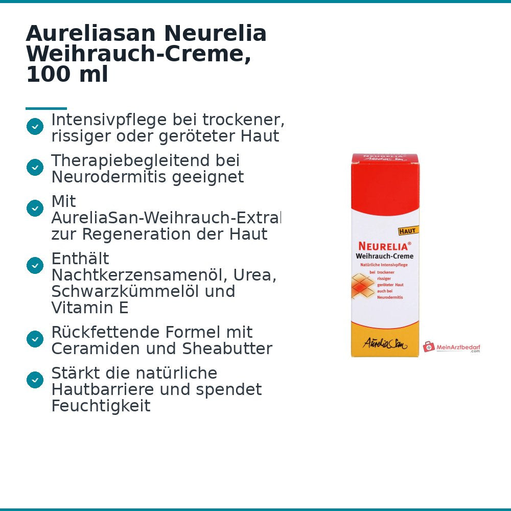 Aureliasan Neurelia Weihrauch-Creme, 100 ml.