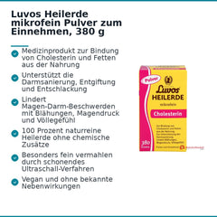 Luvos Heilerde mikrofein Pulver zum Einnehmen, 380 g.