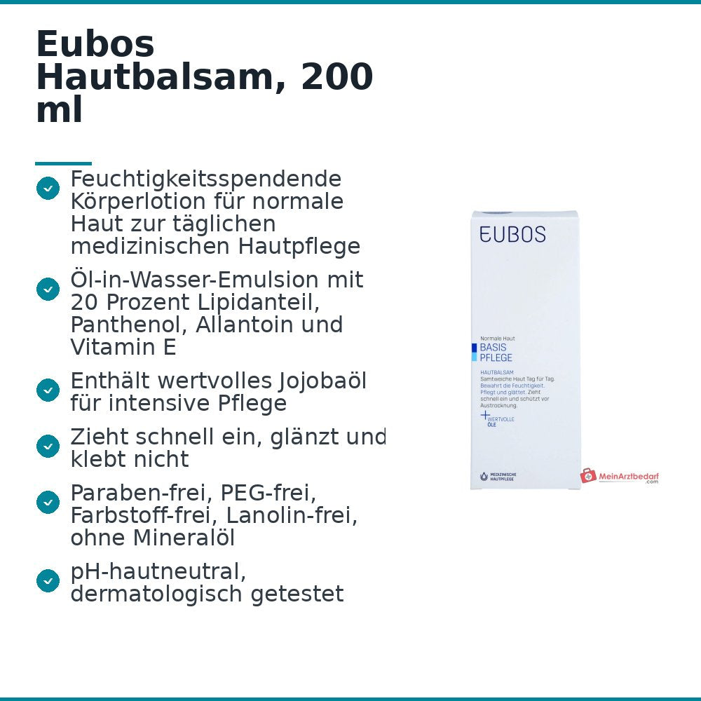 Eubos Hautbalsam, 200 ml
