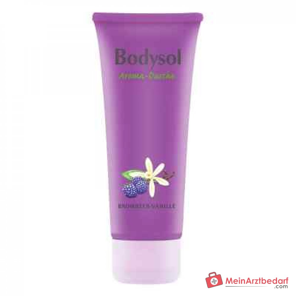Bodysol Aroma-Dusche Brombeer-Vanille Duschgel, 100 ml