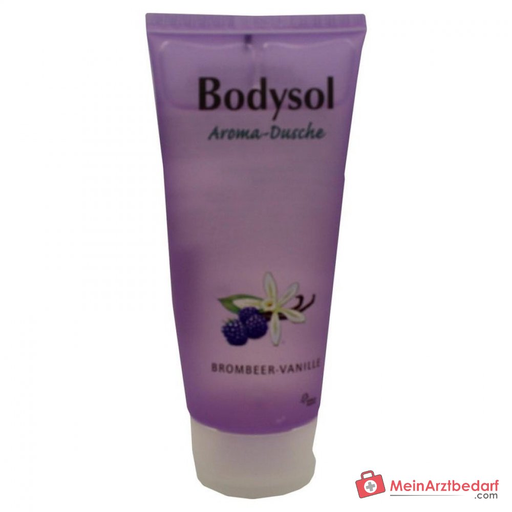 Bodysol Aroma-Dusche Brombeer-Vanille Duschgel, 100 ml