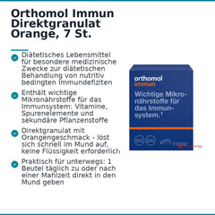 Orthomol Immun Direktgranulat Orange, 7 St..