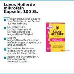 Luvos Heilerde mikrofein Kapseln, 100 St..