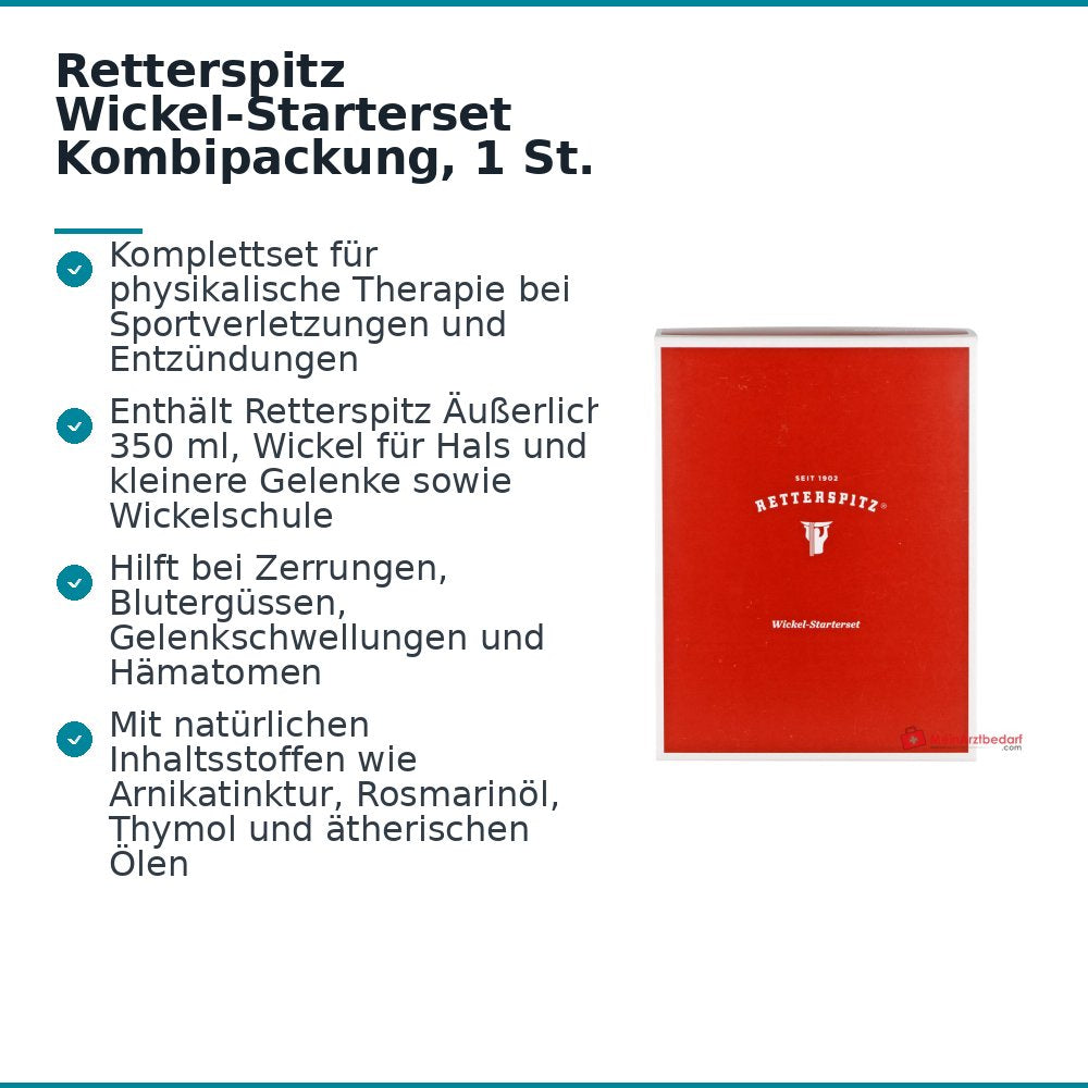 Retterspitz Wickel-Starterset Kombipackung, 1 St.