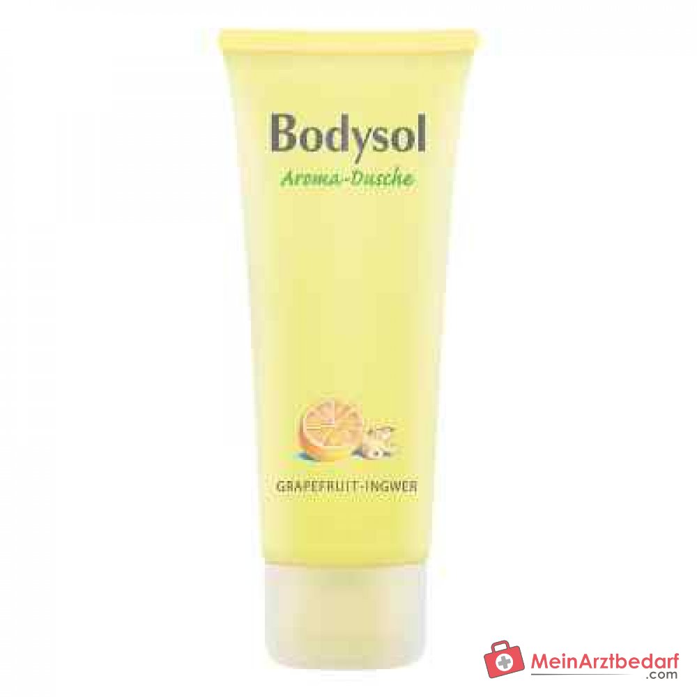 Bodysol Aroma-Dusche Grapefruit-Ingwer Duschgel mit Panthenol, 250 ml.