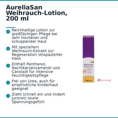 AureliaSan Weihrauch-Lotion, 200 ml.