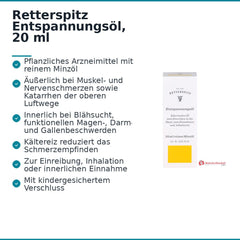 Retterspitz Entspannungsöl, 20 ml.