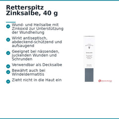 Retterspitz Zinksalbe, 40 g.