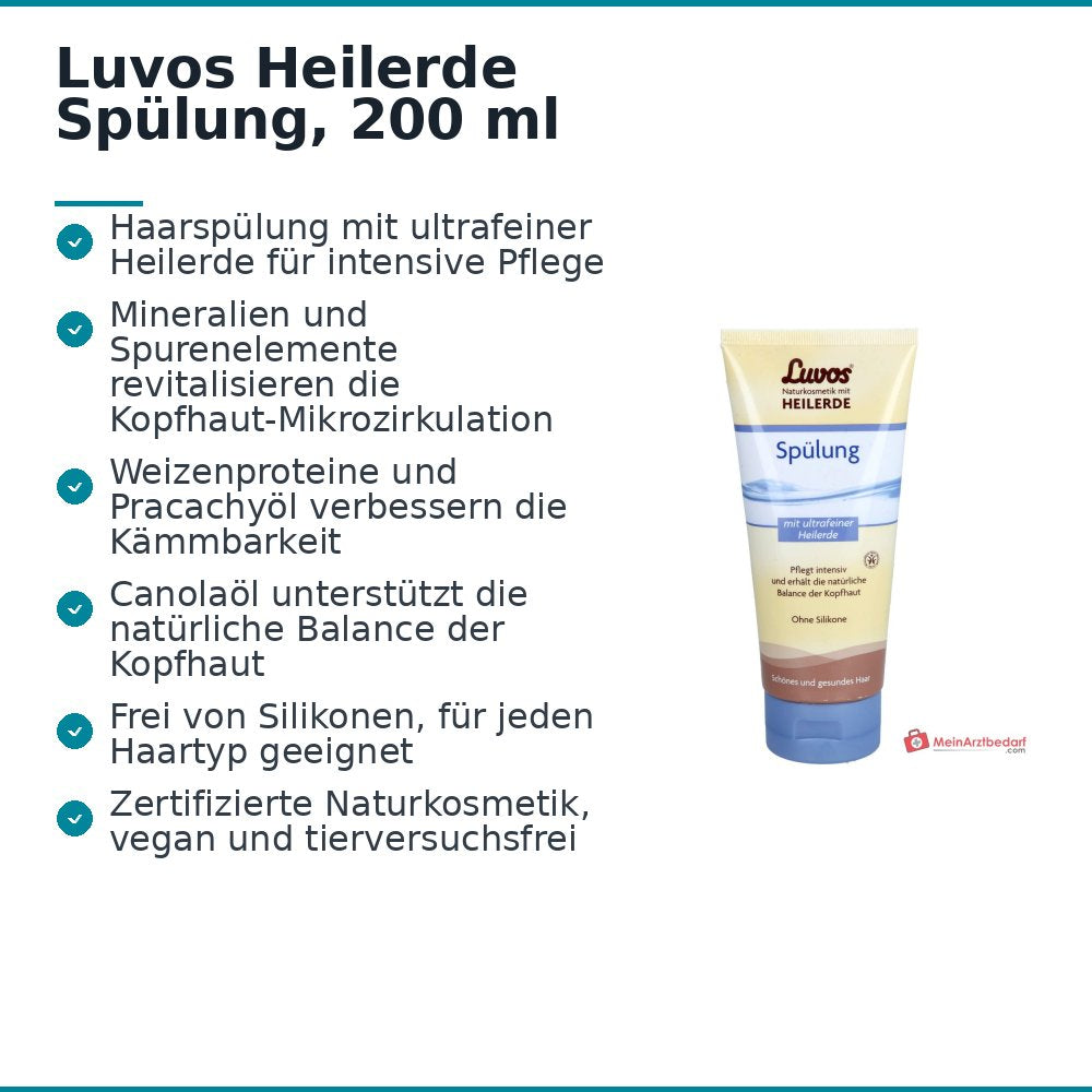 Luvos Heilerde Spülung, 200 ml.