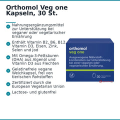 Orthomol Veg one Kapseln, 30 St..
