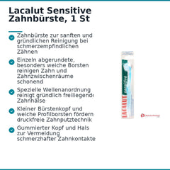 Lacalut Sensitive Zahnbürste, 1 St..