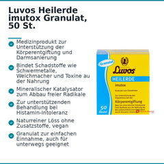 Luvos Adolf Justs Heilerde imutox Granulat, 50 Beutel.