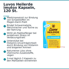 Luvos Heilerde imutox Kapseln, 120 St..