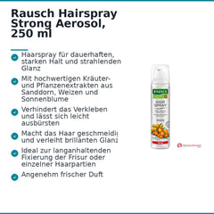 Rausch Hairspray Strong Aerosol, 250 ml.
