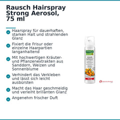Rausch Hairspray Strong Aerosol, 75 ml.