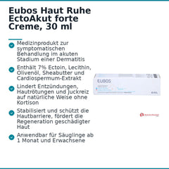 Eubos Haut Ruhe EctoAkut forte Ectoin Creme, 30 ml.