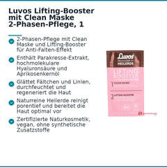 Luvos Lifting-Booster mit Clean Maske 2-Phasen-Pflege, 1 Stück.
