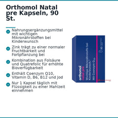 Orthomol Natal pre Kapseln, 90 St..