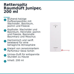 Retterspitz Raumduft Juniper, 200 ml.