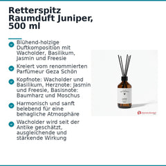 Retterspitz Raumduft Juniper, 500 ml.