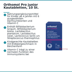Orthomol Pro junior Kautabletten, 10 St..